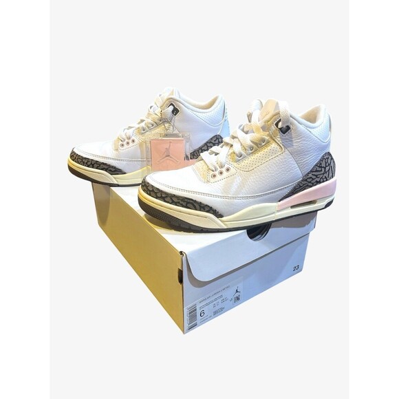 Air Jordan Shoes - Women’s Size 6 Air Jordan 3 Retro Dark Mocha Sneakers Shoes OG Box